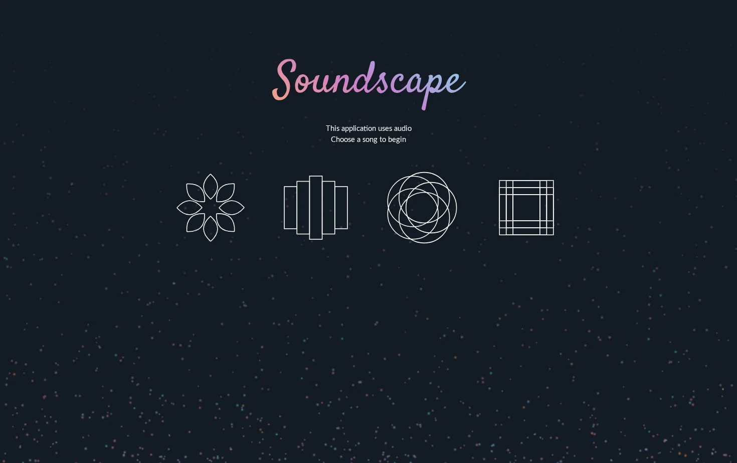 Soundscape 页面快照